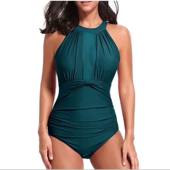 Tempt Me Other - New! Tempt Me Malachite One Piece Bathing Suit XS